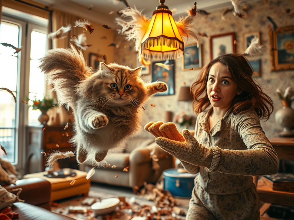 The Cat-astrophe of Fluffy: A Comedic Tale