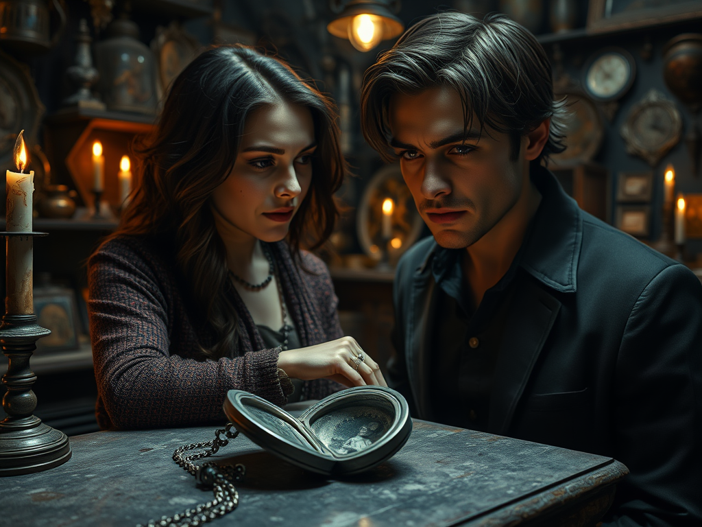 The Haunting Connection: A Love Story in an Antique Shop