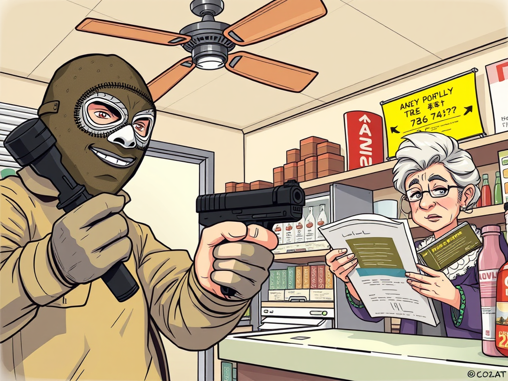 Unexpected Obstacles in a Comedic Heist