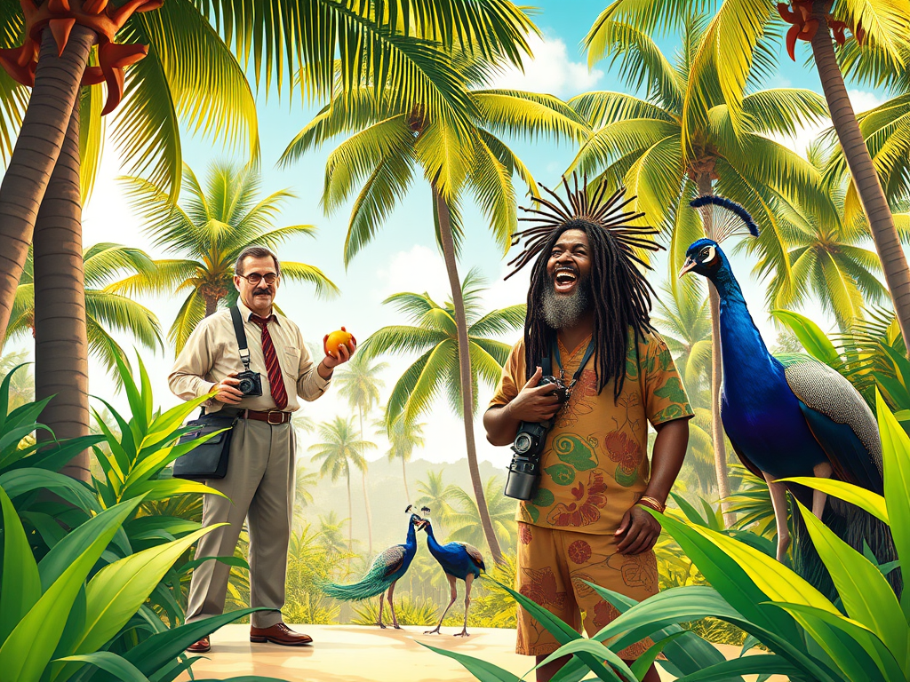 Peacocks, Coconuts, and a Bumbling Spy in Jamaica