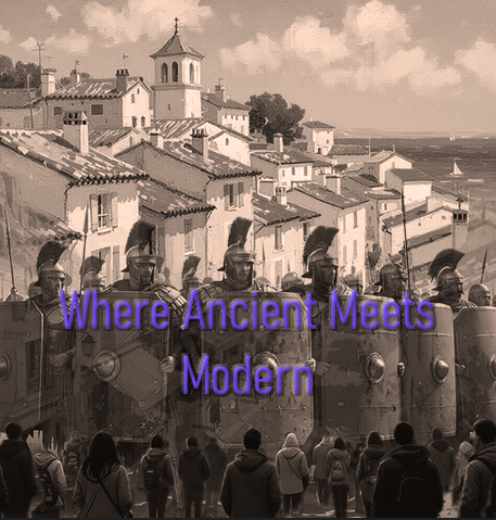 A Clash of Worlds: Where Ancient Meets Modern